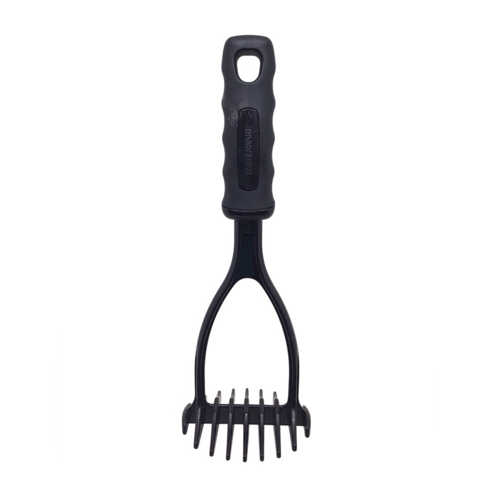 Farberware Professional Heat-Resistant Nylon Meat & Potato Masher – Black